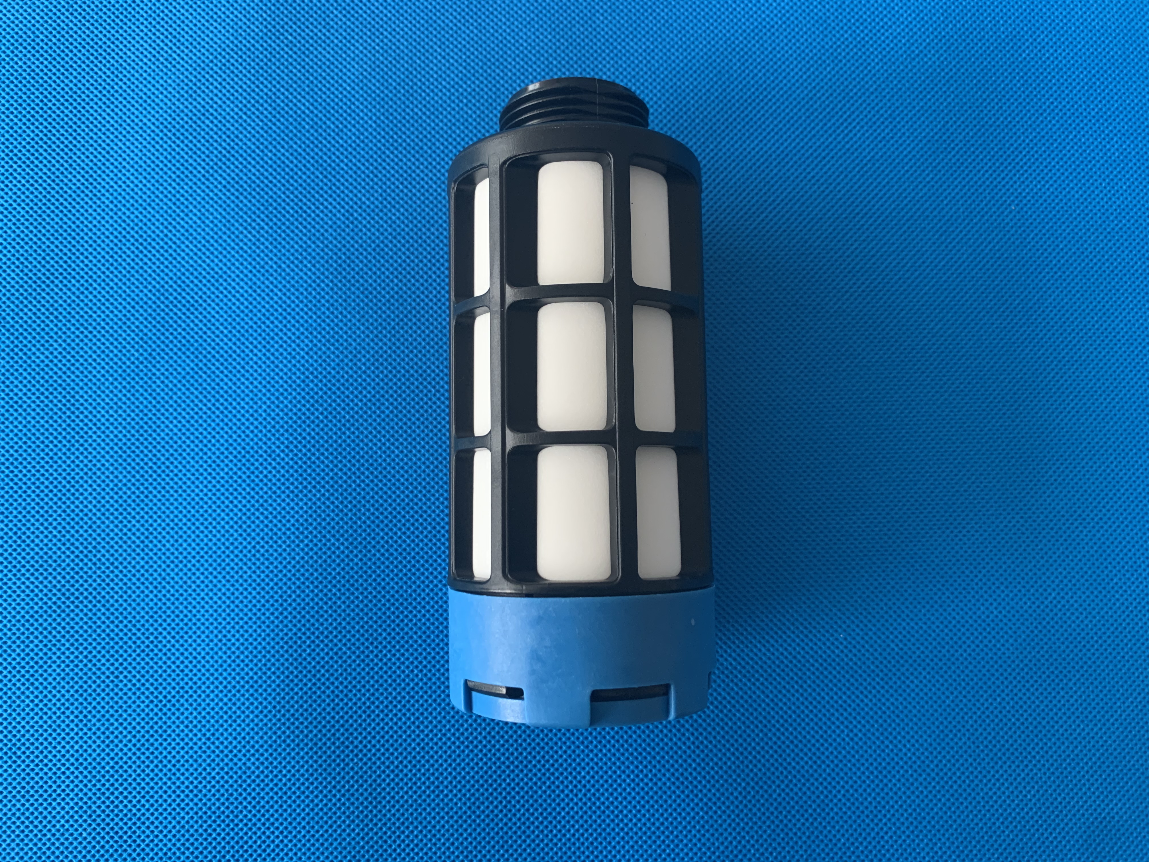 G1/8 blue special plastic muffler for machine