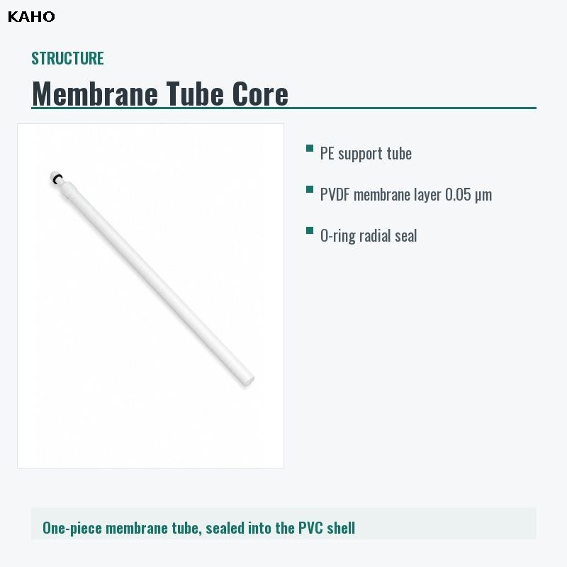 Cross Flow PVDF Tubular Microfiltration Membrane 0.5 Inch for Industrial Wastewater Reuse